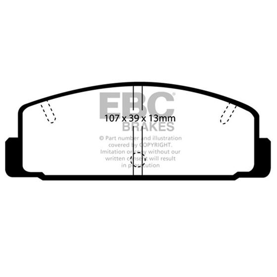 EBC Ultimax OEM Replacement Brake Pads (UD332)-4