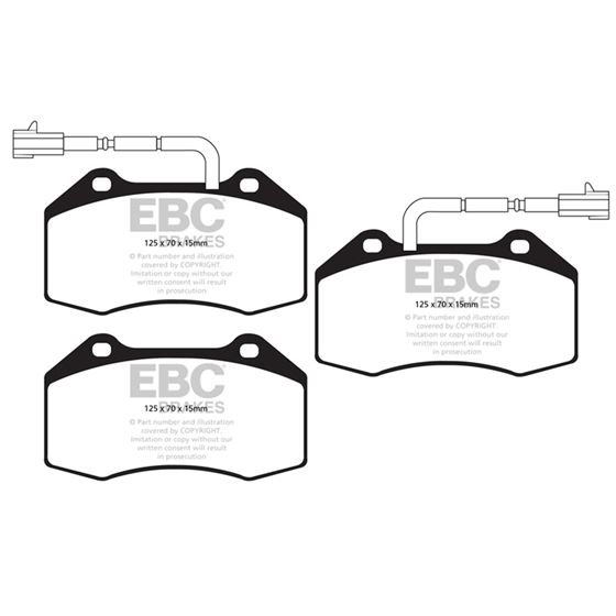 EBC Yellowstuff Street And Track Brake Pads (DP-4