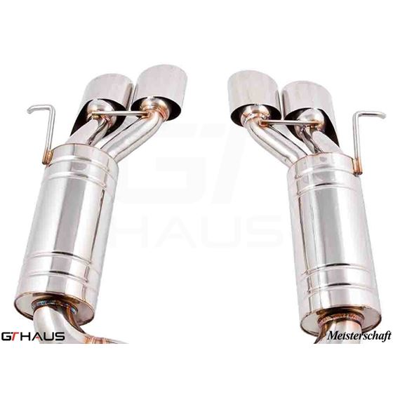 GTHAUS GT Racing Exhaust- Stainless- ME0521218-4