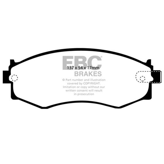 EBC Ultimax OEM Replacement Brake Pads (UD485)-4