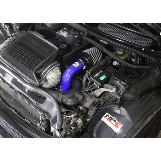 HPS Performance 827 544BL Cold Air Intake Kit wi-2