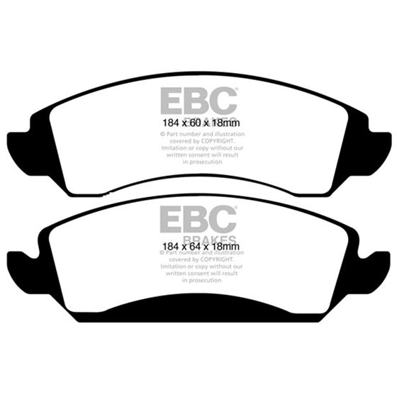 EBC Truck/SUV Extra Duty Brake Pads (ED91830)-4