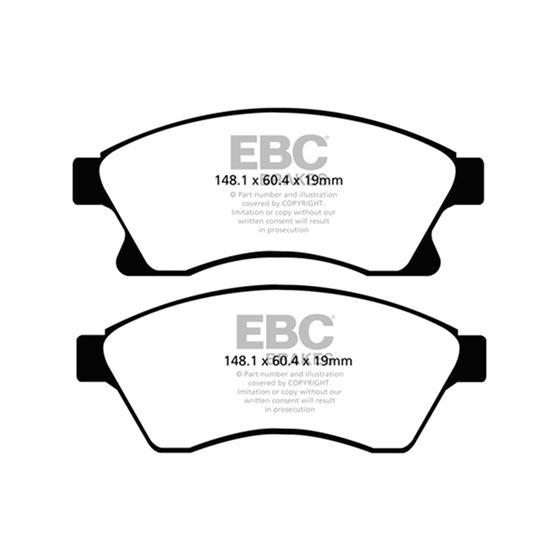 EBC Ultimax OEM Replacement Brake Pads (UD1522)-4