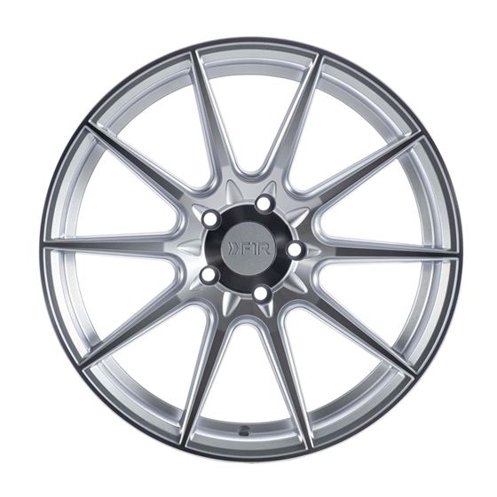 F1R F101 20x10 - Machine Silver Wheel-2