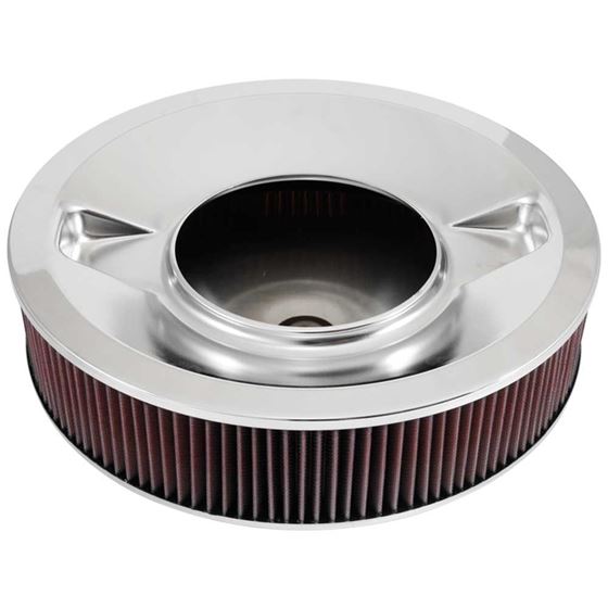 K and N Round Air Filter Assembly (60-1640)-2