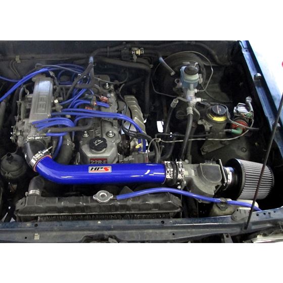 HPS Blue Shortram Air Intake Kit Short Cool Ram-2