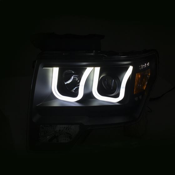 ANZO 2009-2014 Ford F-150 Projector Headlights w-2