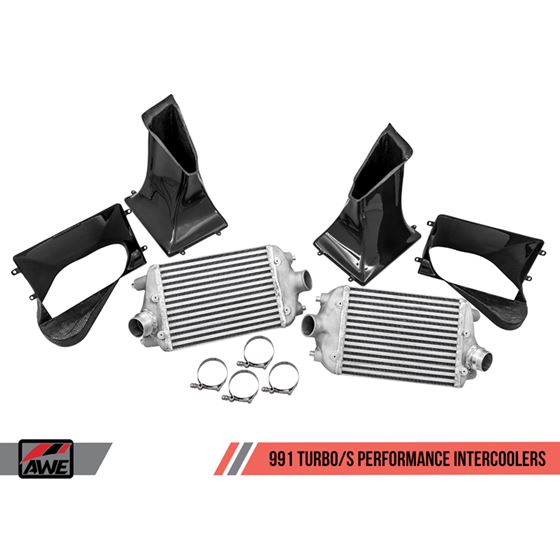AWE Performance Intercooler Kit for Porsche 991-2