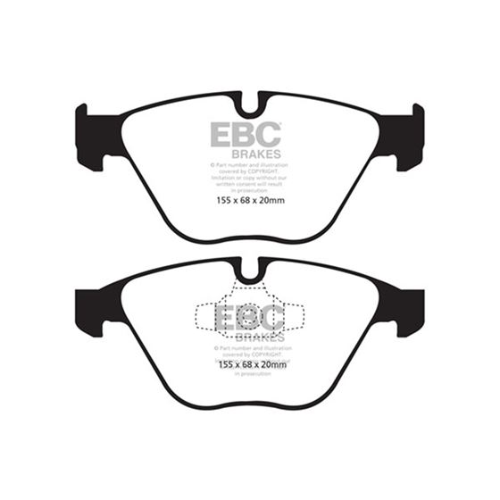 EBC Ultimax OEM Replacement Brake Pads (UD1260)-4