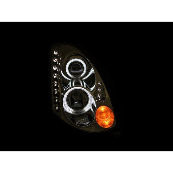 ANZO 2003-2007 Infiniti G35 Projector Headlights-2