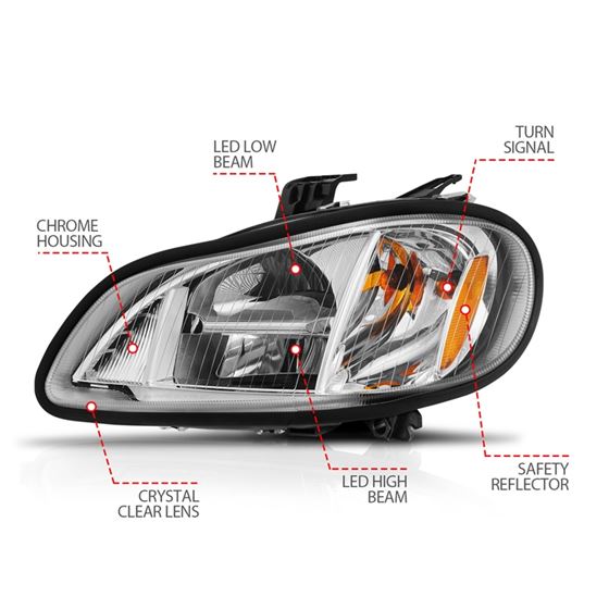 Anzo LED Commercial Truck Headlight(131031)-2