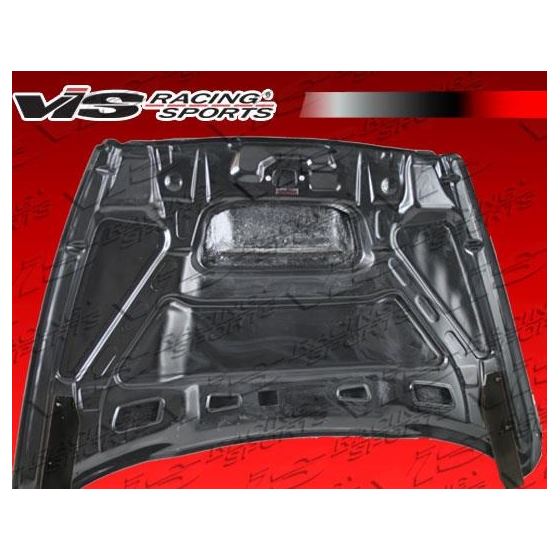 VIS Racing SRT Style Black Carbon Fiber Hood-2
