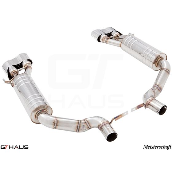 GTHAUS GT Racing Exhaust- Stainless- ME0711217-2