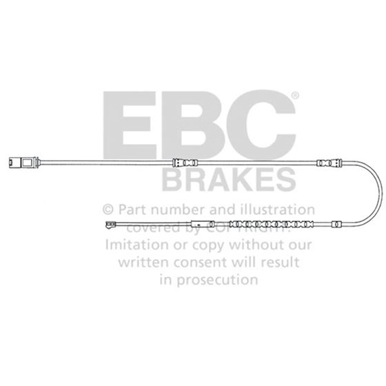 EBC Brake Wear Lead Sensor Kit (EFA128)-2