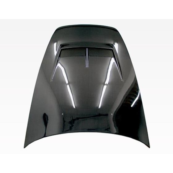 VIS Racing XGT Style Black Carbon Fiber Hood-2
