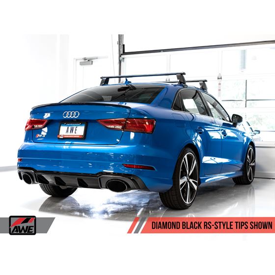 AWE Track Edition Exhaust for Audi 8V RS 3 - Di-2