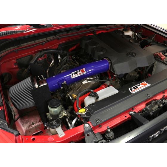 HPS Performance 827 583BL Cold Air Intake Kit Bl-2