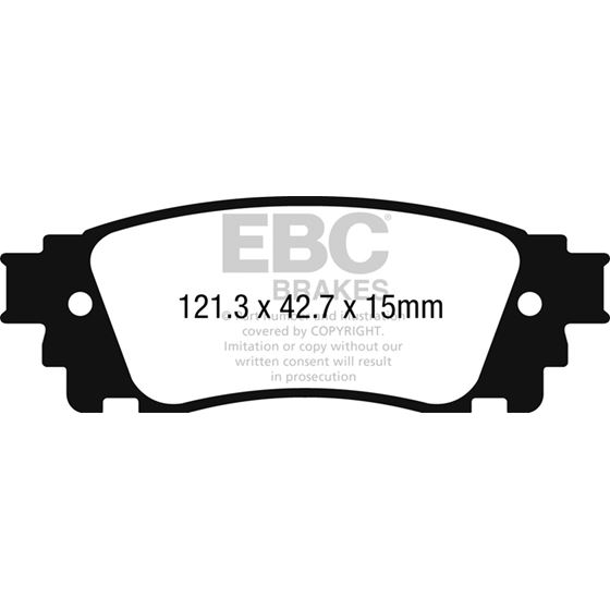 EBC Ultimax OEM Replacement Brake Pads (UD1805)-4