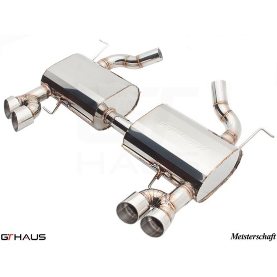 GTHAUS GT Racing Exhaust- Stainless- BM0411204-2