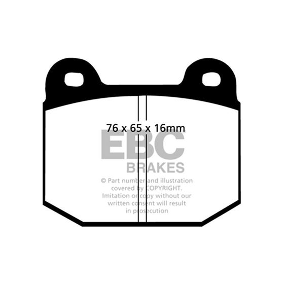 EBC Yellowstuff Street And Track Brake Pads (DP-4