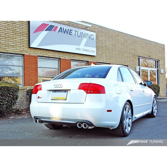 AWE Track Edition Exhaust for Audi B7 S4 - Chro-2