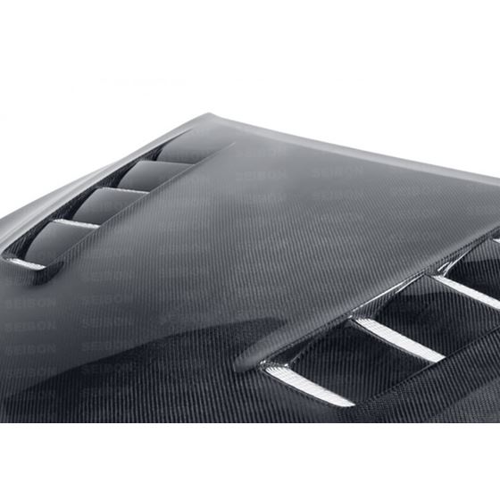 Seibon TSII-style carbon fiber hood for 2006-201-2