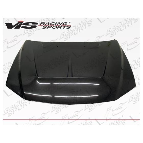 VIS Racing Monster Style Black Carbon Fiber Hood-2