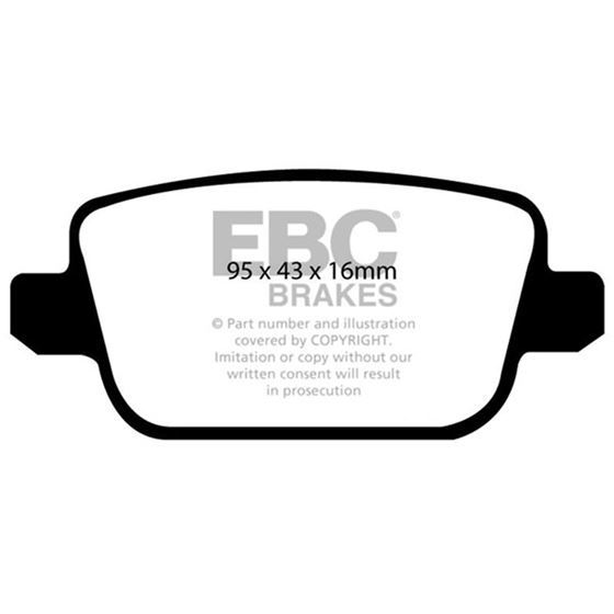 EBC Ultimax OEM Replacement Brake Pads (UD1314)-4