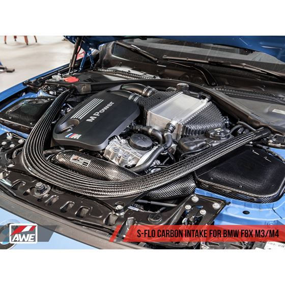 AWE S-FLO Carbon Intake for BMW F8X M3 / M4 (26-4
