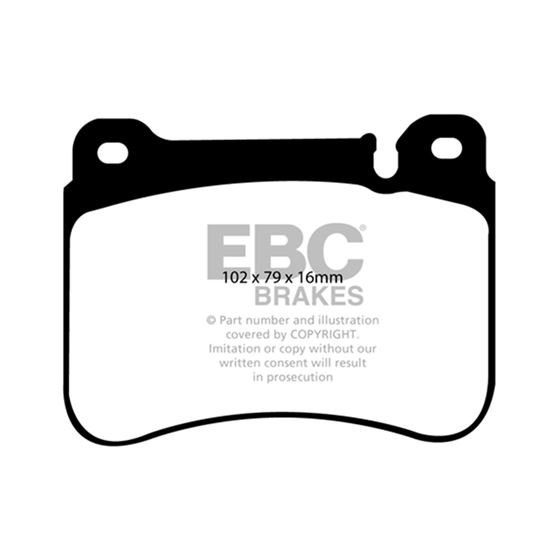 EBC Ultimax OEM Replacement Brake Pads (UD1121)-4