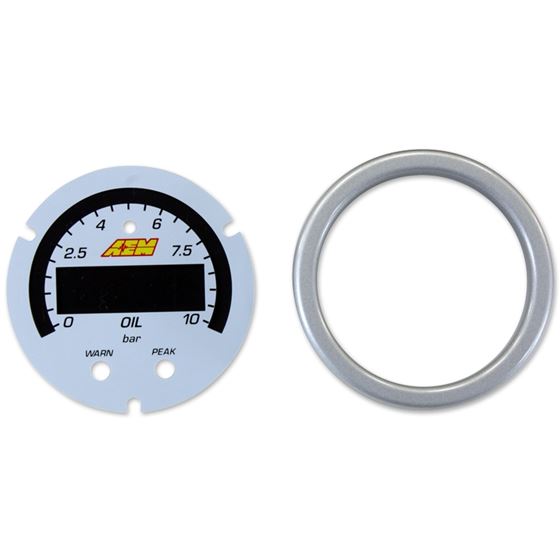AEM X-Series Oil Pressure Gauge 0150psi/010bar-2