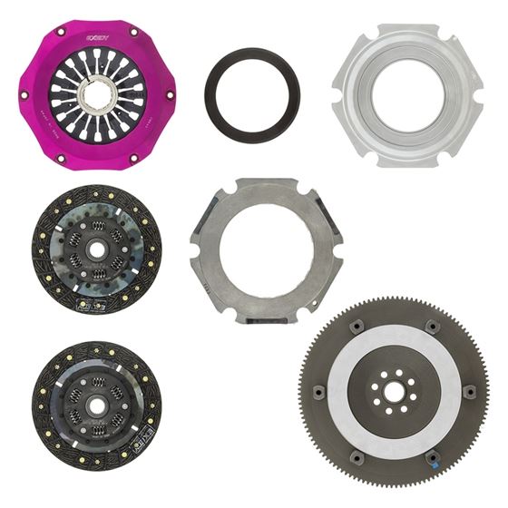 Exedy Hyper Twin Organic Clutch Kit (FM022SDF)-4