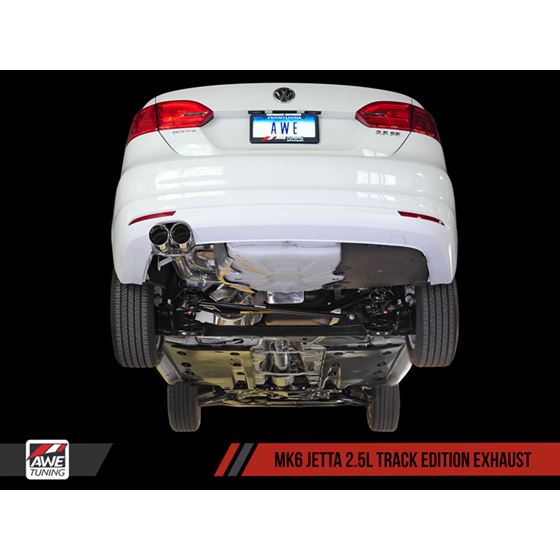 AWE Track Edition Exhaust for MK6 Jetta 2.5L -4