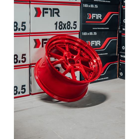 F1R F105 18x9.5 - Candy Red Wheel-2