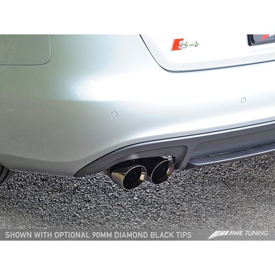AWE Track Edition Exhaust for Audi B8 S4 3.0T -2