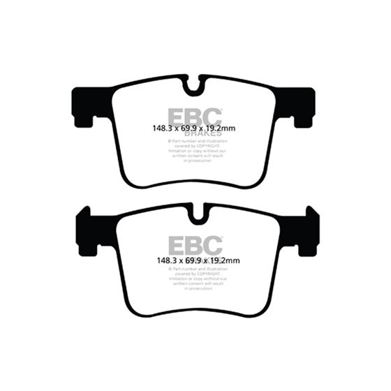 EBC Ultimax OEM Replacement Brake Pads (UD1561)-4