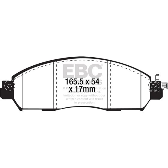 EBC Ultimax OEM Replacement Brake Pads (UD2138)-4