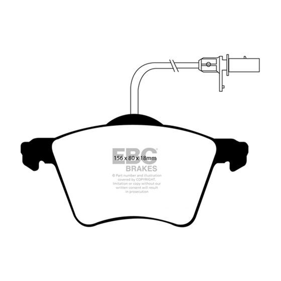 EBC Ultimax OEM Replacement Brake Pads (UD982)-4