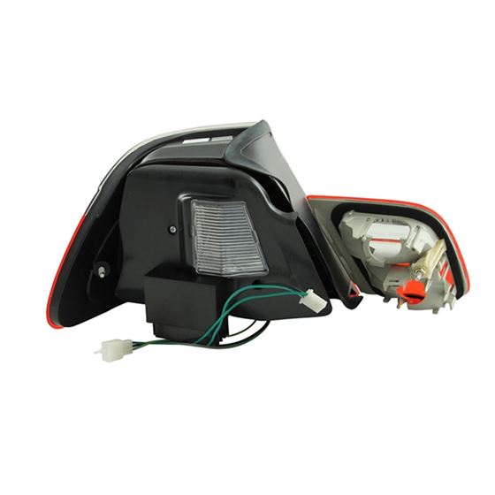 ANZO 2000-2003 BMW 3 Series E46 LED Taillights R-2