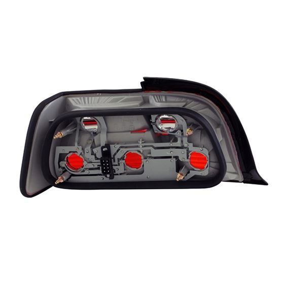 ANZO 1992-1998 BMW 3 Series E36 Taillights Red/S-2