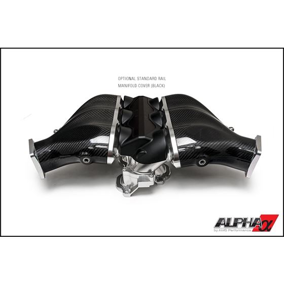 ALPHA R35 Carbon Fiber Intake Manifold - w/ Aux-4