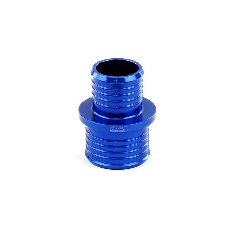 HPS Billet Multi-ribbed aluminum reducing hose uni