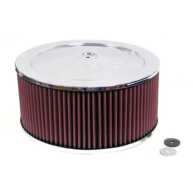 K and N Round Air Filter Assembly (60-1210)