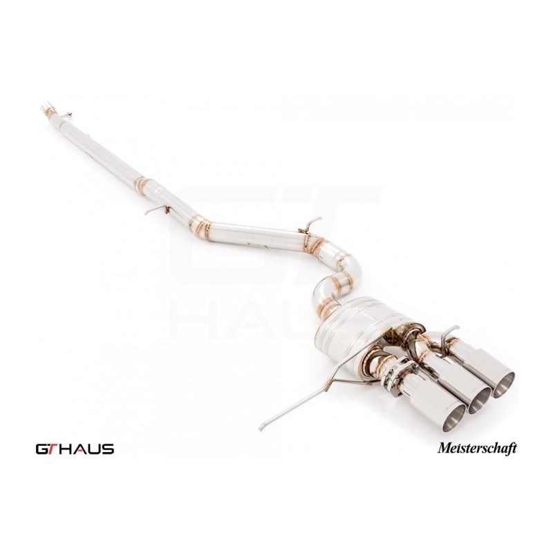 GTHAUS GT2 Racing Exhaust- Titanium- VW0222333