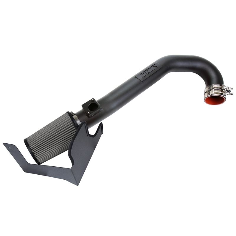 HPS Black Shortram Air Intake Kit with Heat Shield