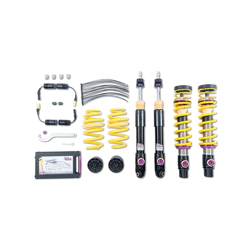 KW Coilover Kit V4 Bundle for Audi RS5 (B9): w/ DR