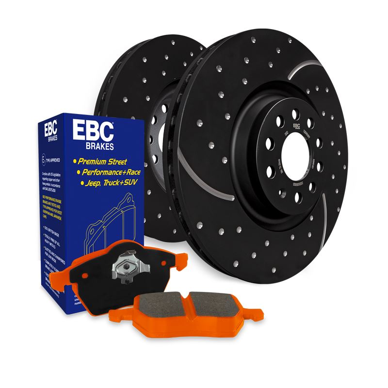 EBC S8 Kits Orangestuff and GD Rotors (S8KF1082)