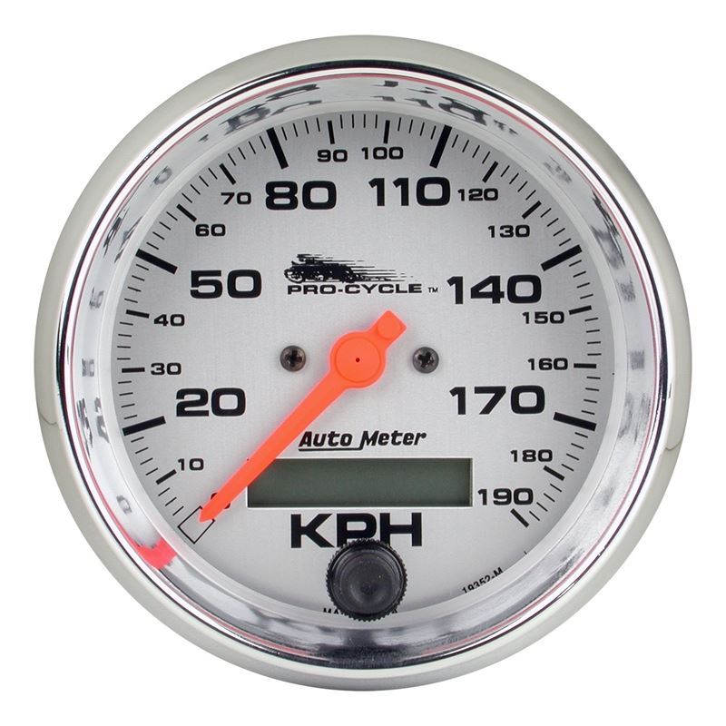 AutoMeter Pro-Cycle Gauge Speedo 3 3/4in 120 Mph E