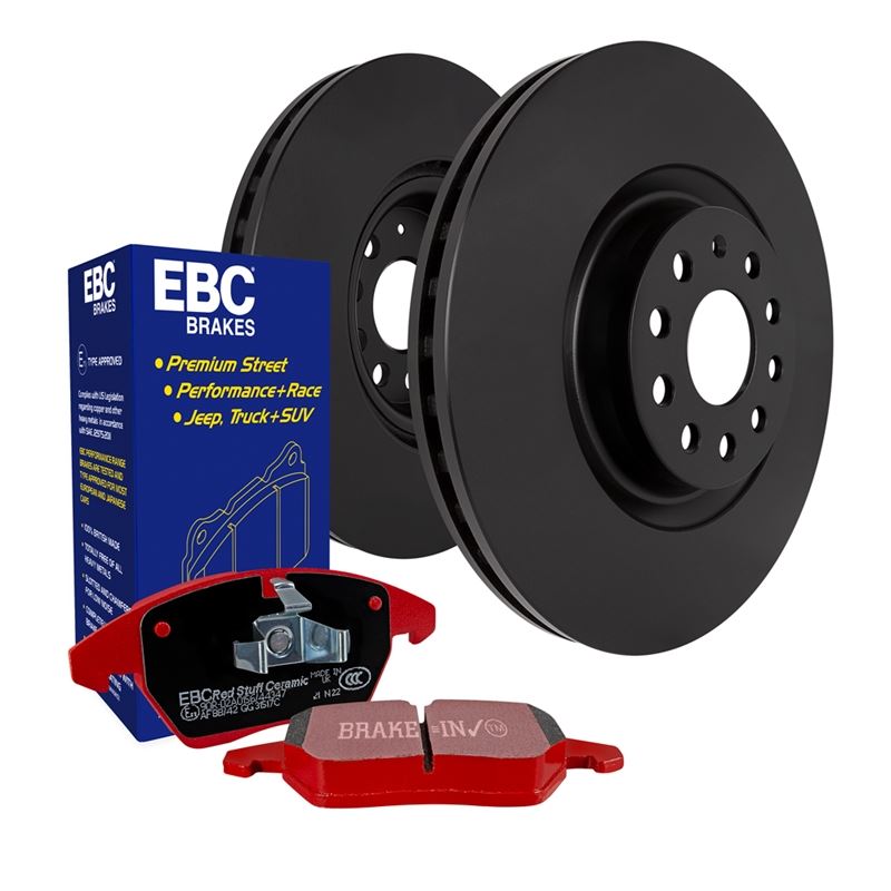 EBC S12 Kits Redstuff and RK Rotors (S12KF1574)