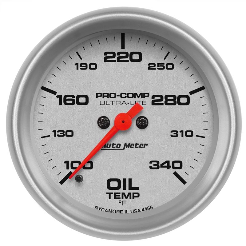 AutoMeter Ultra-Lite 2-5/8in 100-340F Oil Temp Gau